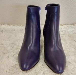 Valentino Garavani Purple Booties NEW